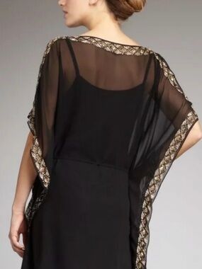 Aidan Mattox little black dress. Stunningly beautiful, beaded, in EUC.
